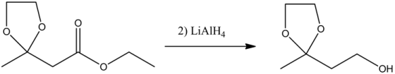 2) LiAlH4
ОН
