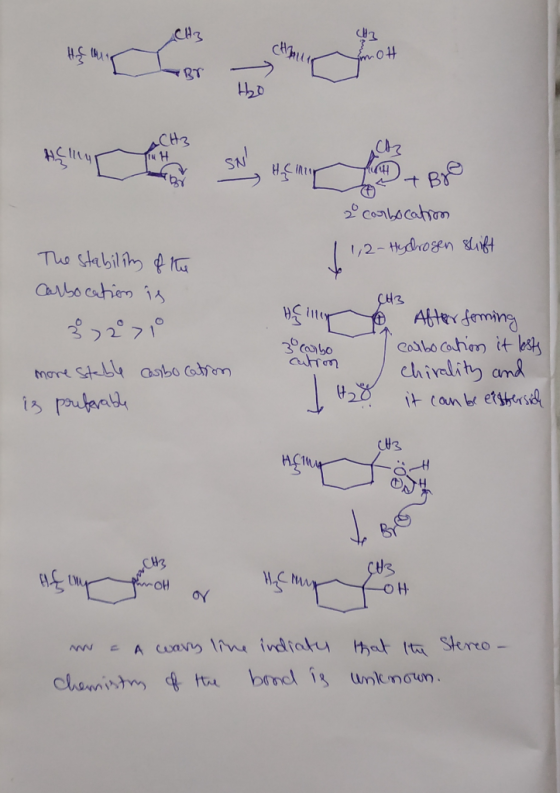 CH3 mo 2 carbocation | 1,2-Hydrogen shift CH3 The stability of the carbocation is 23,271 more stable cosbo catron is preferab