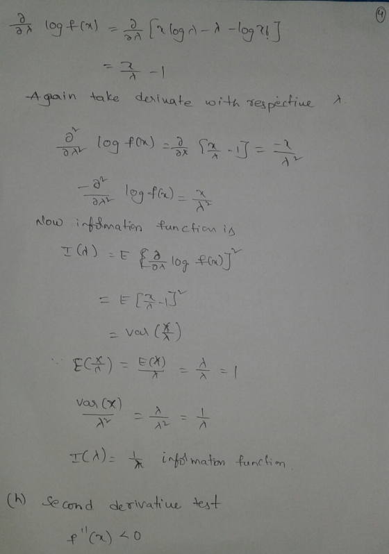 Again take destwate voit espectiue Vas Cx) h)eCond derivat f (n)く0