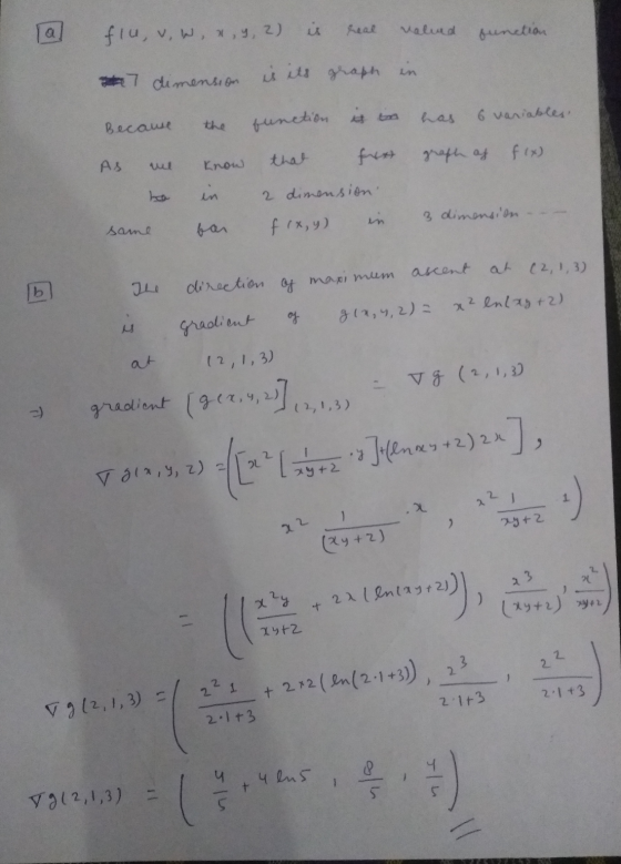 flu, v, w, x, y, 2) is real valued function 7 dimension is its graph in has function is in 6 variables. Because that graph of