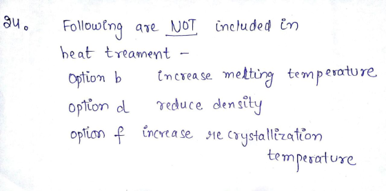 heat treament - optiom bcrease methirymesa opton d reduce den sity oplion f tretaeysalzatom tempesatuse
