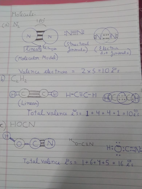 Mouaule 180 NEN: Structural Jenmaula) Clacthub neary CMole calar Modal dot Jonmul a 2x5=10 Valence electrohs H-CEC-H e o (Lin