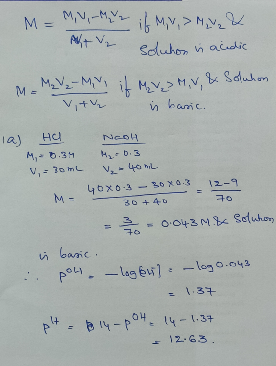 MVi-M M - i Mv,>NV ANTV Soluhon h acdic M2V-M BSdutom i MV> M,V M = VtV banic. HC a) M,0.3M NeoH Mr0.3 V, 30 mc 40x0-3 30 x0.
