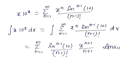 x en mi (10) alox = swa nel (n-1)! (2.108 a 109 dx = dx an enor (10) (n-1)! nel n-1 Σ en n+) X nti Ansi (10) (n-1)! n=1