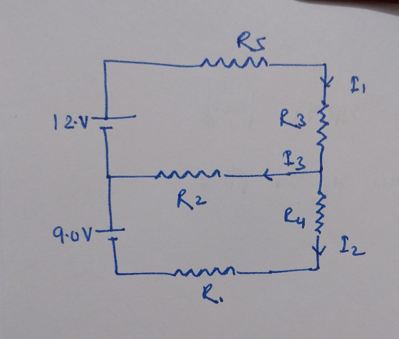 RS II 1 2.1 R3 13 R2 ly 9.0V- 12 m R.