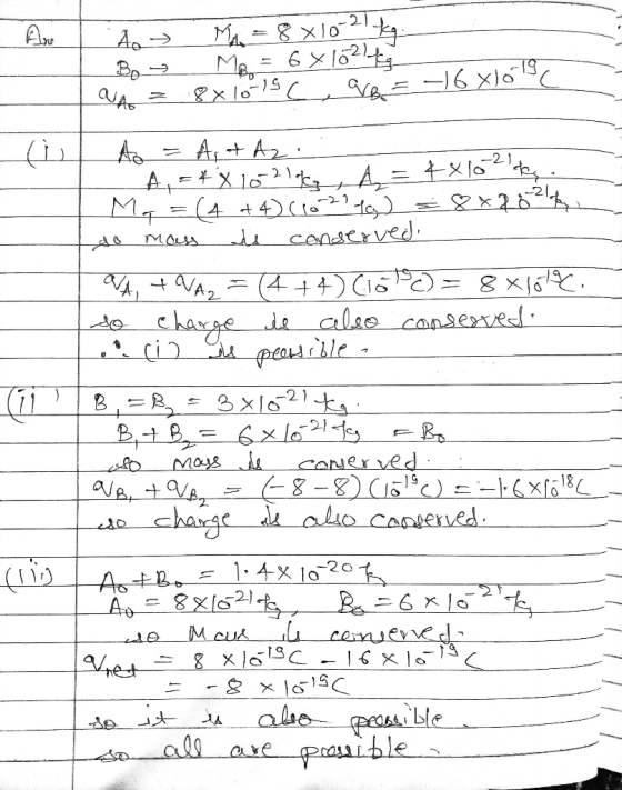 A By → | OUA = M = 8 X10-21 kg. Me = 6 X 1024 8x10-19 C qe = -16 XI6Yc LA = A, et Az: - A=* X 162 loket = 4X102ldes Mg =(444)