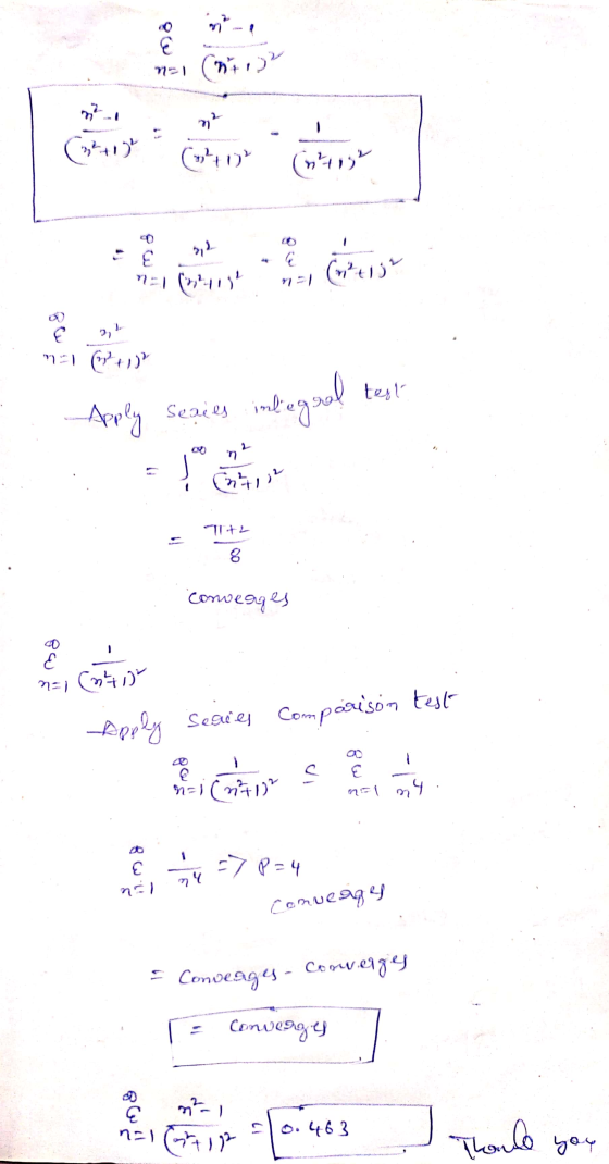 mi € (ni) ma contato ( 3,2 C mai (1324031 (riktigt € man (2+1) terr - Apply Series mbeguel of n² ساز / T+2 8 conweages po n=1