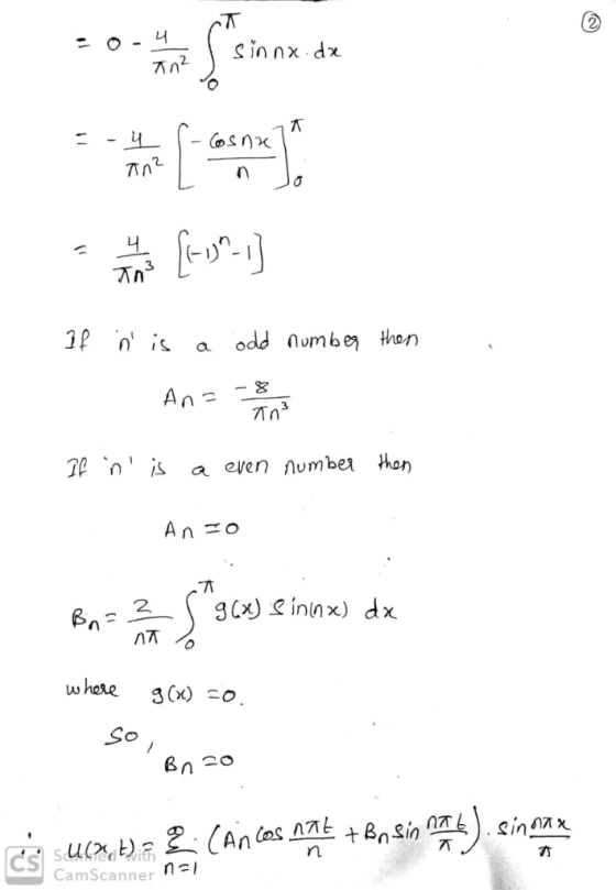 -너 2. Τη Tn ก่ is a odd numbe, then 3 CamScanner