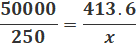 50000 250 413.6 x