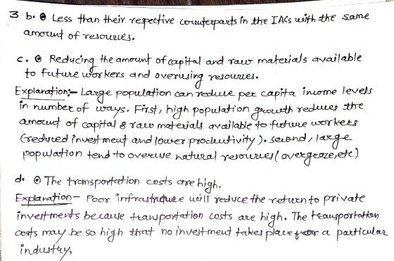 3 bio Less than their respective coreuterparts in the IACs leerth the amoret of resources. Co @ Reducing the amount of capita