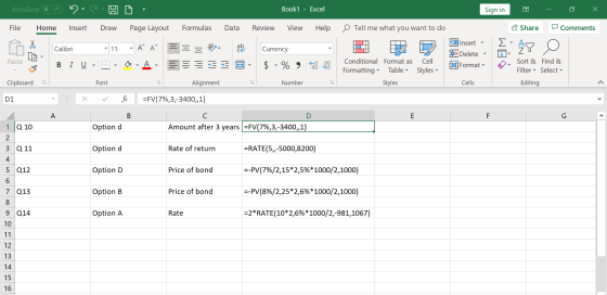 AutoSave © of HO- Book1 - Excel Sign in - o X File Home Insert Draw Page Layout Formulas Data Review View Help O Tell me what