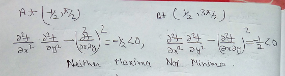4 (2,384) B+ 》NA) 曼等) = 0, 22 2 pradeo Neither Maxima Nor Minima.