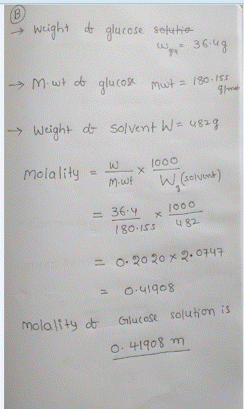 → Weight dr glucose sekt㈩ → Μ.uitob glu(og. Mu.t > weight d Solvent kj = 482g 36. ISS 36 . у /80.182 loo o ニ o. 2020 x 2, 074