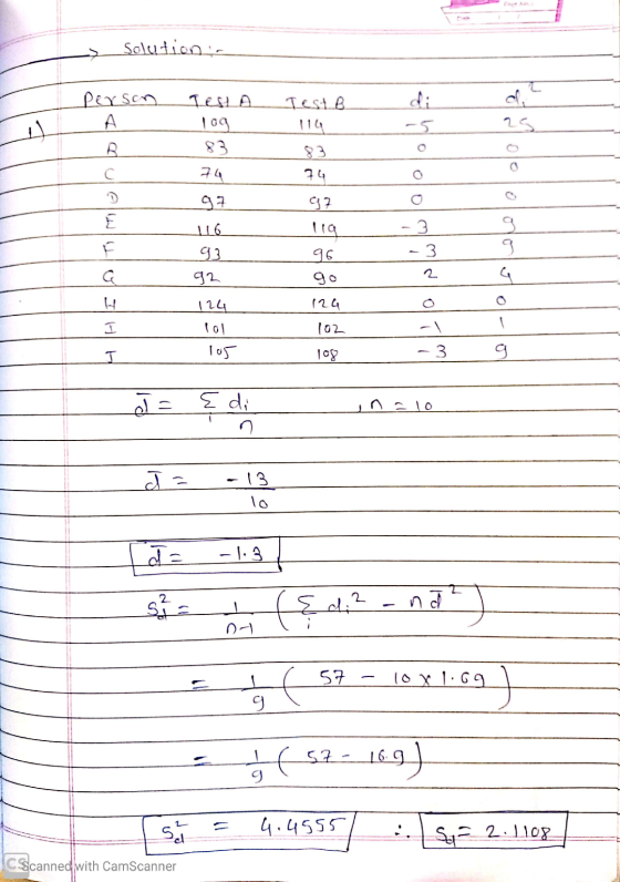 > Solutions Test B Test Person سا۱۱ 160 با 2 ?و تا بیادم | 4s 41 (16 | با1) اوا 102 | و 3- ها ها در ہوا۔ علما ( - المع)اعى او