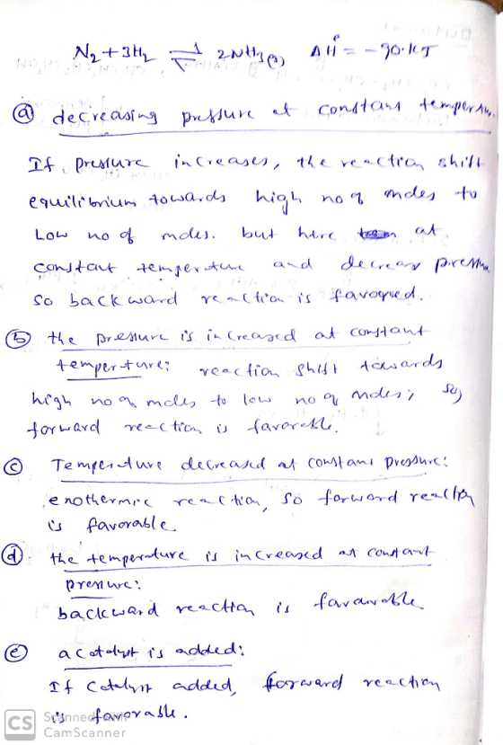 N23 2t Condtars terosperau @ decreasng Psun t 2fPrure increase, tie renctra, shil equilbnuns dowards hig no md t mdus LOw no