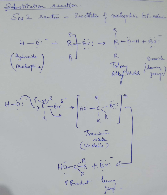 Sukas tituhion reaction SnN 2 Aeactn Substifutin Tachagrhle ph.lie bi-mdiada R- RIO-HB 1 B;7 R Aydonide Bromde Tatery H-O: CB