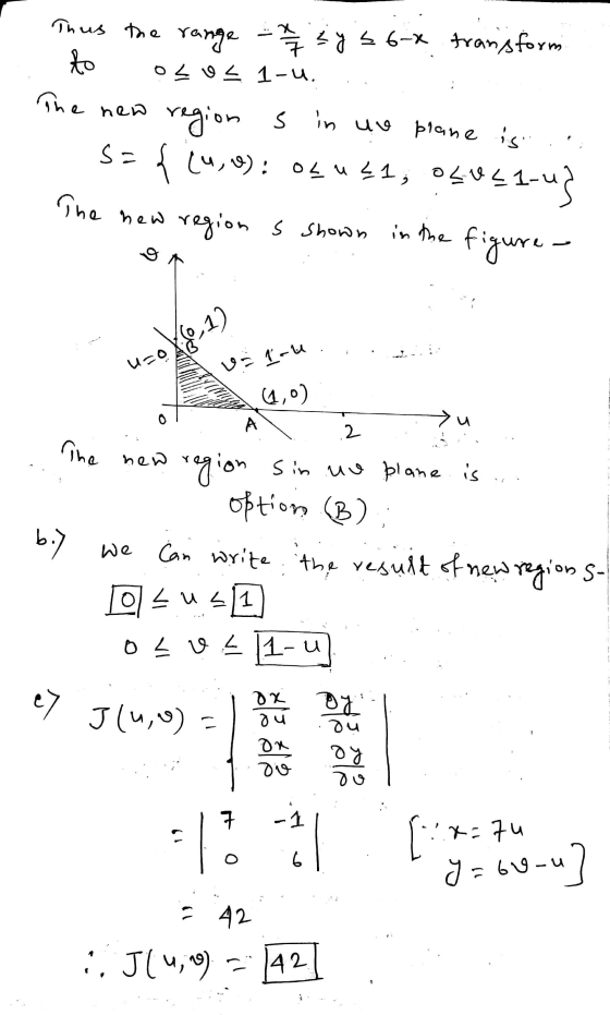 Thus the Yenne - + 1 4 6-х vossform to o219 2 1-ц, regions The new in un plane is S= { tv, 9): 02 ч 21, 2 # 1- The new region