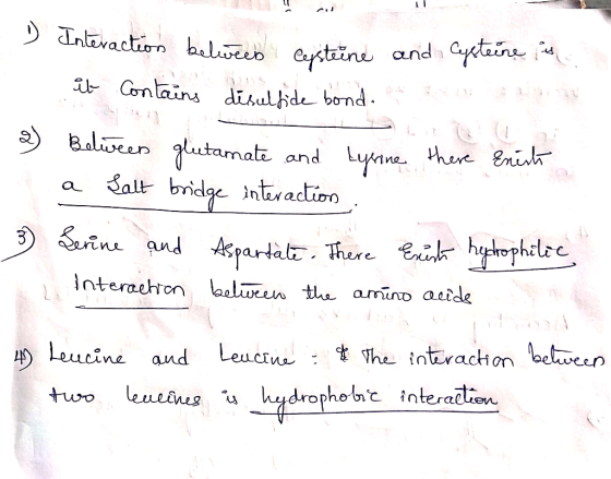 and ataina Contain dial kde bond (1 a Salt bride intavactipn Interaehion aalvrn ths amino aside 少Leut.ne and Lectue:まTheintra