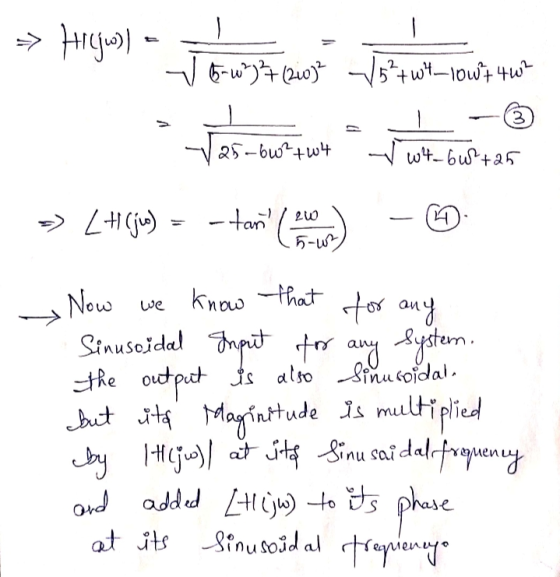 → Hilju)) = . V 6-w)+(21052 75+w+-10w1 462 25-6w²twy swt bu+25 I 2w => [#cja) = - tant en tant - © 5-un em. Now we know that