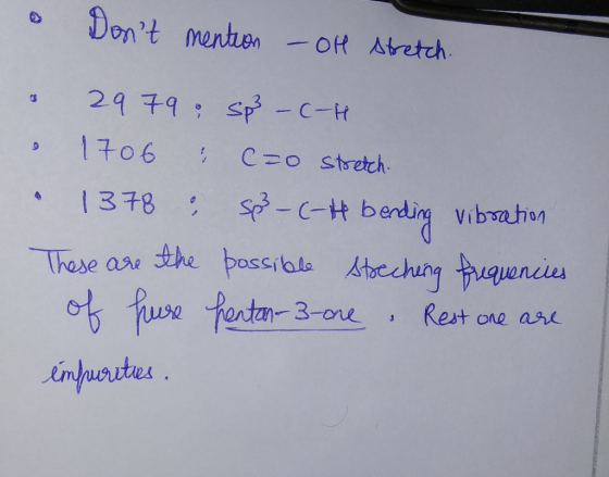 Dont menten -OH Atretch 29 79 SP -c-H 1706 Cz0 stretch berding the passiale Atcchung uquenci fue fantan 3-oe 1 378 Vibrahon