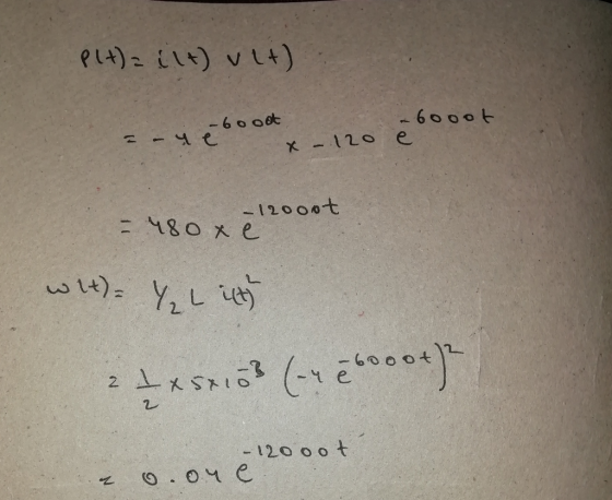 Plt)= (lt) Ult) - 6ooot ye i - 6ooot x - 120 e = 480 x ēl2000t w It) - Y₂ List 21x5103 (nebooot) - 1200ot a v.one