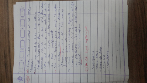DEC Hnd:R Taron is best absorbel o an empty Stomach. po0oo..d.utR Thols naused and diumhaer to avoid > MiK md Not Calcium dd