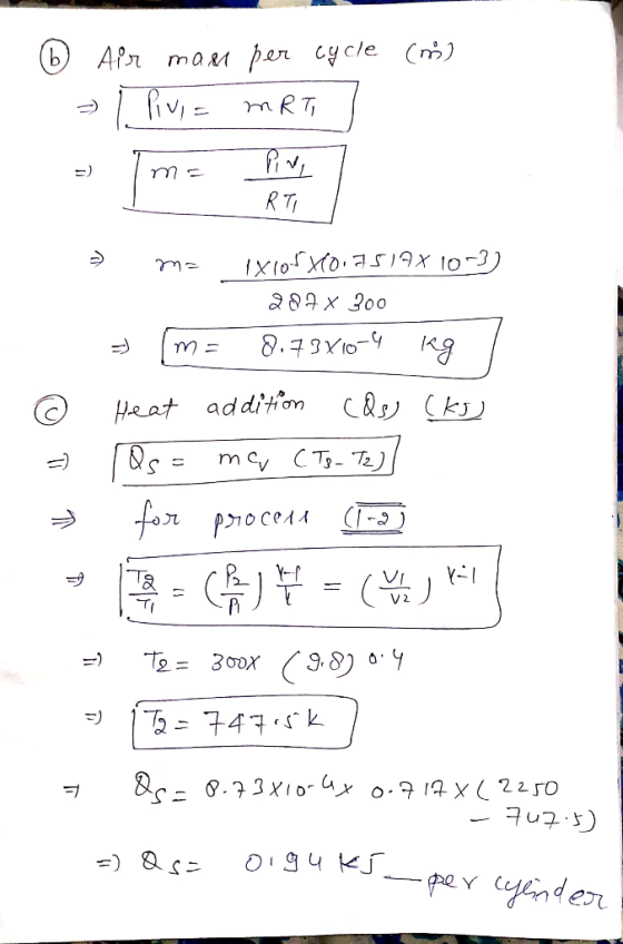 Afr man per cycle (m) RT IX10OSI9X 10-3) a8x 300 Heat additom C&s k) &s = m Cv CT-T2) for proce ($)부 - (유 TI 747k &c .3 x10-4