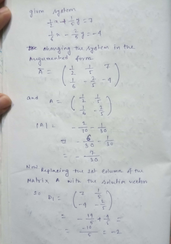 given system 글서 중성에 중4 to changing the system in the Augumented form 6 ㅗ ㅋ A ㅗ 2. ㅗ 6 - 4 이니 and 사 ㅗ A드 6 2 TA12 ~ ㅗ 300 10 A
