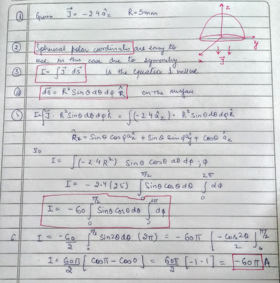 R-5mm 0Gueen Sphncal palan cordnal ae eaay this coae due to fi ds the equalian ll ds= RSinode de R on the yaue RSine ds dok 2