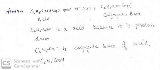 Ausu Cang Canlas) - Ht (ap) + Couscos Cap-) . Acid o Conjugate Base Cols Con is a acid because it is proten donar Collsca- is