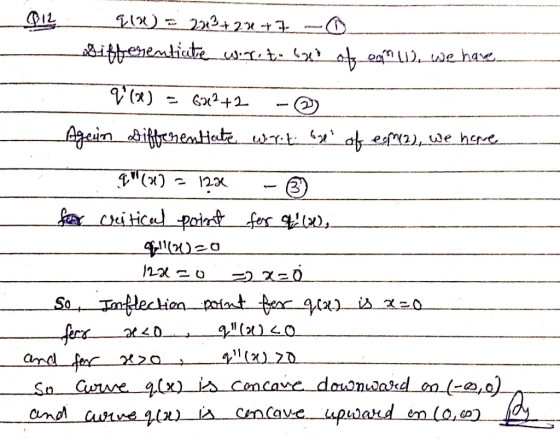 912 - 912) = 2x² + 2x + 7 -6 Differentiate wigito Get atson we have. - q (8) = 672+2 - Again Diffenen Haute writi age of egm