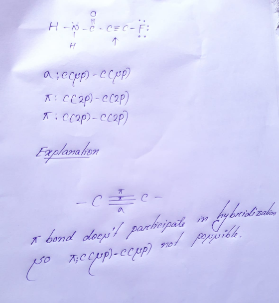 - e .cz CEC-F: O 1 H a copp)-coup T! CC2p) - C(20) T ; C(2p)-c02p) Explannalion T e- in T bond docul parheipate En brendizad