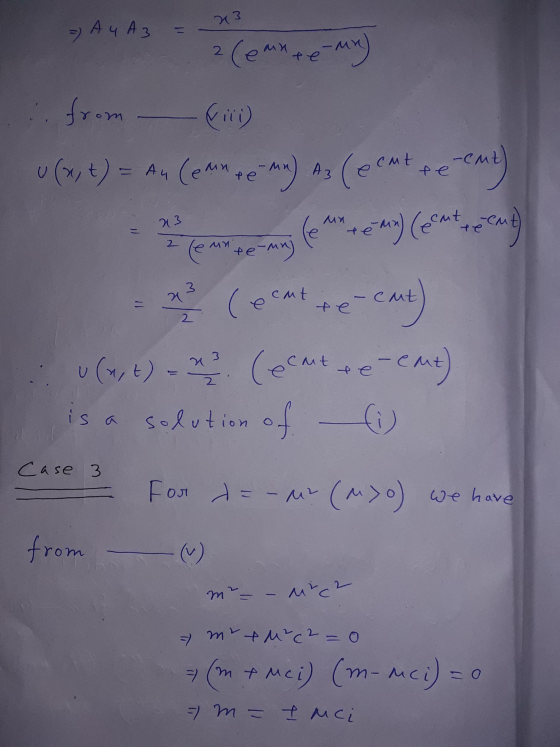 A3 (ecut te 13 =) A 4 A 3 = 2 (enx tema) : from City U (x, t) = Au (emn peme) Femt e evan) (ecmutue.cent (emri pe- may (eemt