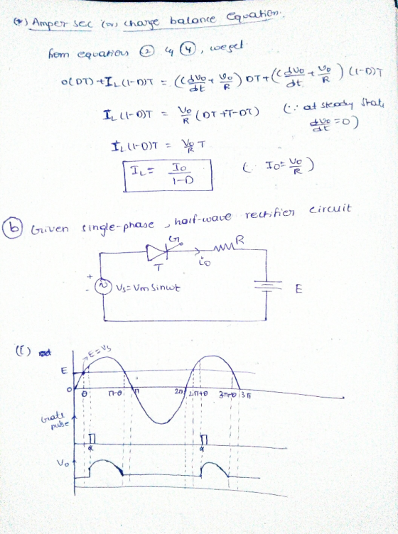 6) Amper sec (ou charpe balonce equation. fem equarios ☺ , weget O(07) +IL(1-NT = ((dvot bo) 07+ de pe teren CDT Il ll-OT = T