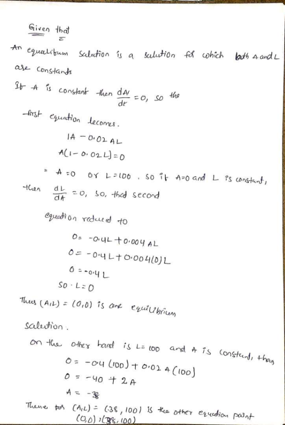 Given tbdt -An ase Constands the dr Comis n d0, so, thed secord Salition