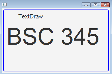 TextDraw BSC 345