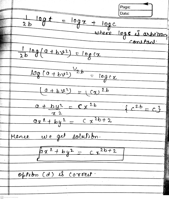 Page: Date: logt 2 b loge & loge where logs is assinary 1 log(a+b 12) = logie Vab log (o + b12) logcx a + b 282) 2b. ta atby?
