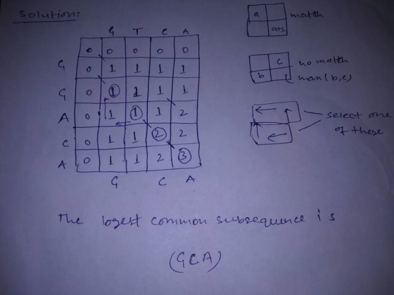 Solution: mat dh lo 1 2 seleet ons 2 G C GCA)