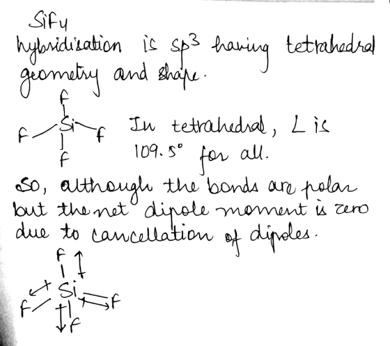 Sifu A hybridization is sp3 having tetrahedral geometry and shape. sif Iu tetrahedrad, Lis € 109.90 for all. so, although the