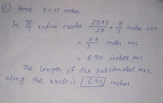 ③ Here 8 = 11 inches So I sadian creates 21 x 11 x 7 inches are III indes are - 6.911 inches are . The length of the substend