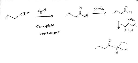 so som Hot EN Ha complete hydrolysis