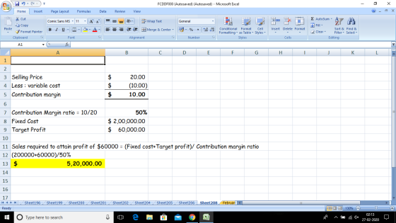 Con = FCDDF000 (Autosaved) (Autosaved) - Microsoft Excel - 9 X Page Layout Formulas Data Review View = = = Comic Sans MS - 11