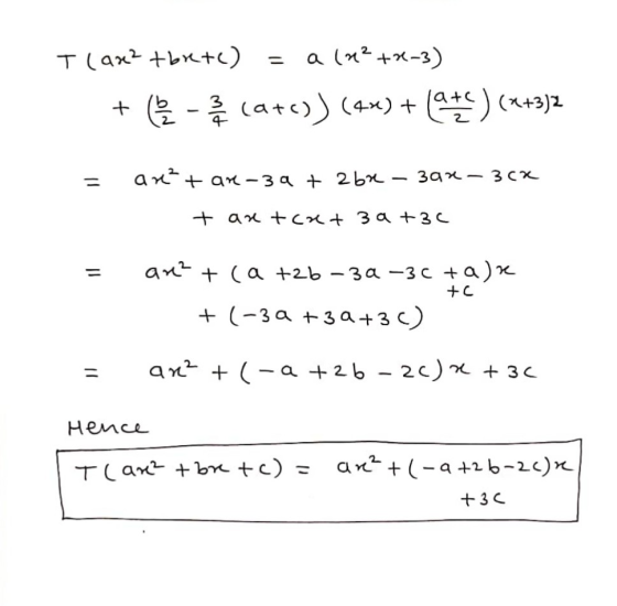 = Tlax² tbrtc) a (x²+x-3) + (a+c)) (4x) +() (x+3)2 - are? + ar-39 + 26% - 30% - 30 + are tcret 3 a +30 = are? + ( a +2b-39-3c