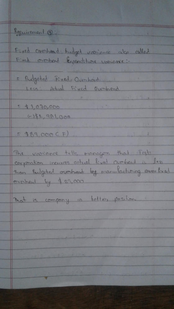 Requiremento Fixed Fixed overhand budget variance ako called overhead Expenditure varianei Fixed Actual Less: Overhead. fixed