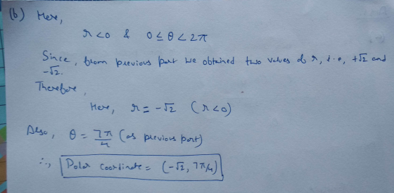 (6) Here, -52. deco & OLOLLA e from previous part we obtained two values of a, ie, the and Therefore Here, de=-de (crco) Also