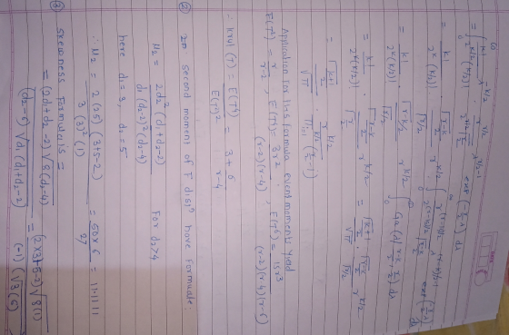 Co - づ E(T32 Second momen ofF dsi bove Formuale di (d2-2)2(dry) ere 50x : 1):11 11
