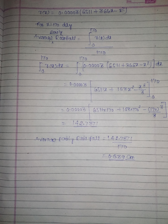 Date Ideal rew = 0.00003 (6511 + 3 662 225 for 2: 170 day Daely Average Rarfall = 170 roda 170 Irlanda = 110.00003 (651+3662