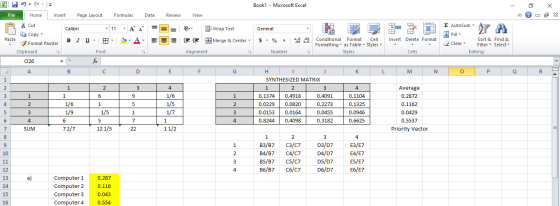XI - Book1 - Microsoft Excel File Home Insert Page Layout Formulas Data Review View O x I AutoSum Calibri 11 AA Wrap Text Gen