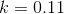 c = 0.11