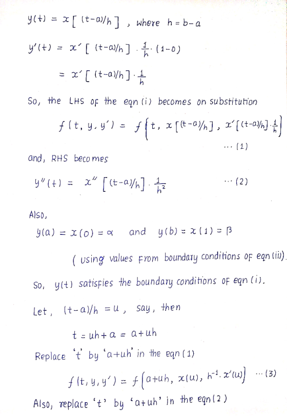 gt)-a/h] , where h -b-a So, the LHS of the ean (i) becomes on substitution and, RHS beco mes h2 Also (using values From bound